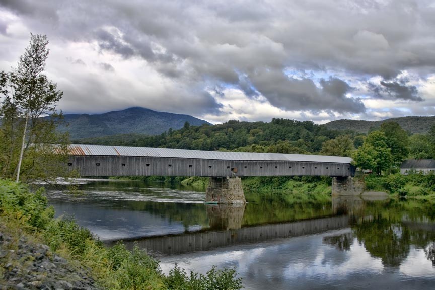 The Windsor-Cornish Covered Bridge - Vermont Covered Bridges Tour