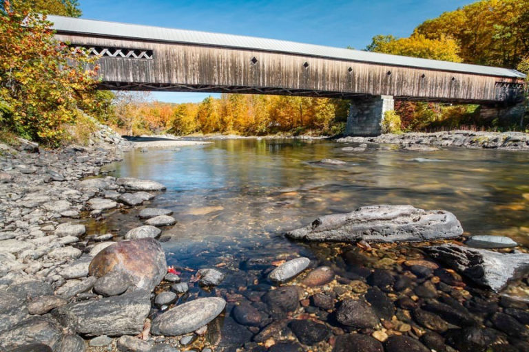Vermont Fall Foliage and Covered Bridges Driving Tours